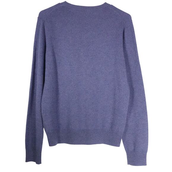 New Quince Women’s XS Mongolian Cashmere Crewneck Sweater Pullover Storm Blue - Picture 10 of 10
